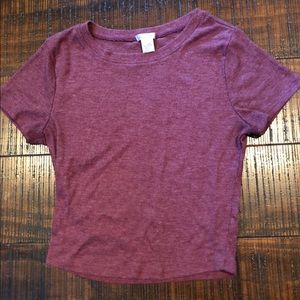Cropped t shirt
